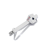 Musical Note Tie Clip High Enamel Poker Tie Bar for Men