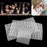 Uppercase Letter Resin Silicone Molds for DIY Crafts