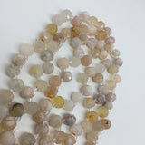 7mm Cherry Agate Powder Faceted Stone Beads for Jewelry Making