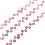 7mm Faceted Rose Quartz Loose Beads for Jewelry Making