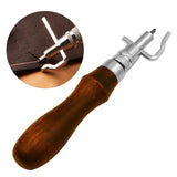 7 in 1 Leathercraft Adjustable Stitching and Groover Tool Set DIY Practical