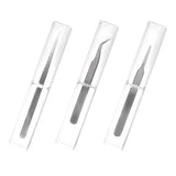 Stainless Steel Tweezers Long Nose Cross Tweezers Jewelry Making Tools