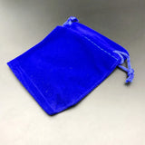 7 Jewelry Pouches Velvet Drawstring Bags