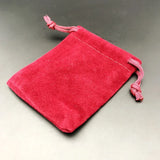 7 Jewelry Pouches Velvet Drawstring Bags