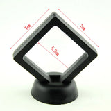 70MM PET Membrane Jewelry Ring Pendant Display Stand Holder Bague Packaging Box