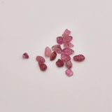 70 Pcs 3mm 5mm Pink Tourmaline Crushed Stone DIY Jewelry Crafts
