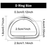 70 Swivel Clasps Lobster D Rings Snap Hooks for Keychain DIY