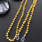 Natural Amber Sun Eye Chain Lanyard Universal Tested Certificate