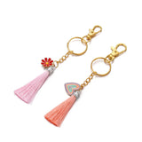 70Pcs Swivel Snap Hook Key Rings Jump Rings Connectors DIY Keychain