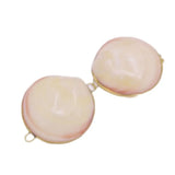 70-75mm Mother of Pearl Clam Shell Jewelry Box