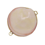 70-75mm Mother of Pearl Clam Shell Jewelry Box