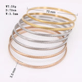 70mm Combination Bracelet - Three Colors - 58g - 7PCS