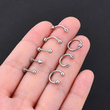 70pc Surgical Steel Body Piercing Jewelry Lot Bulk Nose Ring Tongue Bar Lot