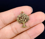 70pcs Life Tree Charms Pendant 21x16mm