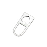70pcs Antique Tibetan Silver Heart Lock Charms Pendant