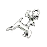 70pcs Tibetan Silver Reindeer Charms Pendant 20x17mm