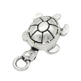 70pcs Tibetan Silver Turtle Charms Pendant 23x12mm