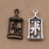 70pcs Vintage Charms Carousel Pendant DIY Jewelry Making