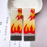 Demon Slayer Blade of Ghost Earrings DIY Charms 10pcs