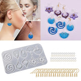 Resin Jewelry Molds Kit with Earring Silicone Mold