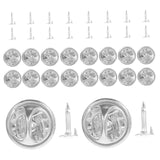 50Pcs Enamel Pin Backs with Clutch Safety Backs