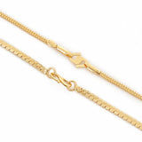 23-Inch Gold-Plated Chain Combo for Men & Women