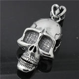 71g Heavy Skull Pendant Stainless Steel Ghost Skull Punk Style