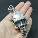 71g Heavy Skull Pendant Stainless Steel Ghost Skull Punk Style