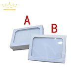 72-Digit Ring Earring Display Box Transparent Dustproof Jewelry Box