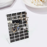 72 Holes Earrings Display Stand Organizer