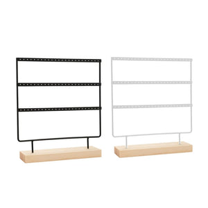 Earrings Holder Jewellery Stand Organiser Shelf Shape Earrings Display