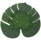 72 Pcs Artificial Palm Tropical Leaves Decorations for Beach Baby Shower Wedding