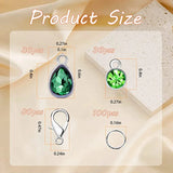 72 Pcs Birthstone Charms Jewelry Making Kit