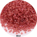 720Pcs 10g 2mm Japan Glass Seed Beads for Jewelry Making French Embroidery