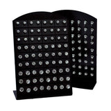 72Pcs Crystal Zirconia Stainless Steel Stud Earring for Women LR285