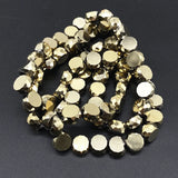 72pcs 4x8mm Faceted Crystal Glass Beads for Jewelry Making