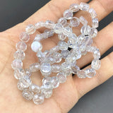 72pcs 4x8mm Crystal Glass Electroplating Beads for Jewelry Making