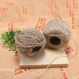 Natural Jute Twine Rope Hemp String DIY Jewelry Gift Wrapping Gardening