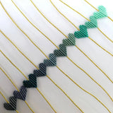 Bohemia Heart Shaped Love Rainbow Bracelet Thread Jewelry Gift