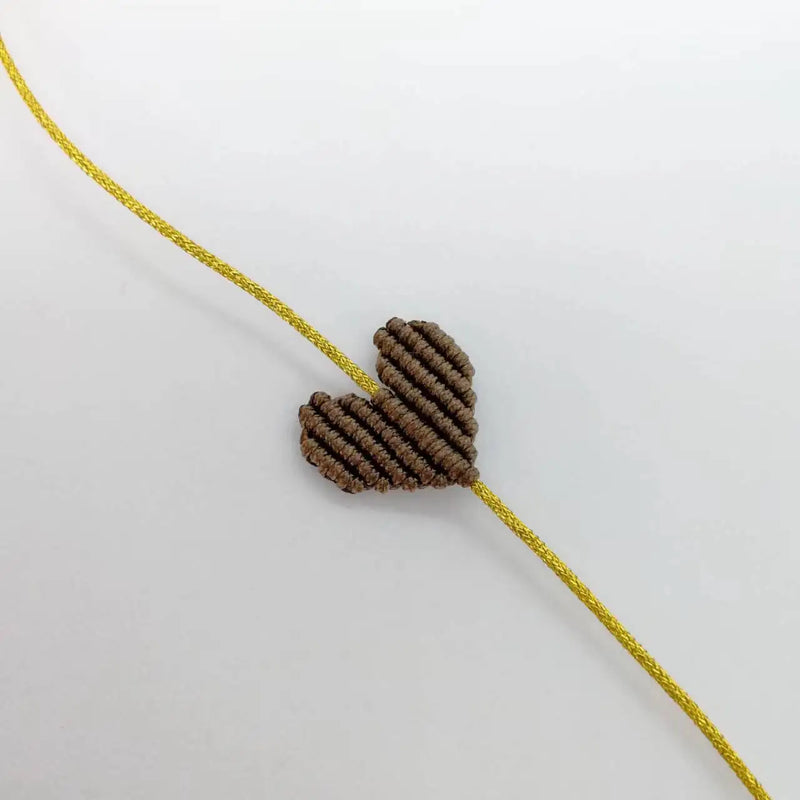 Bohemia Heart Rainbow Braided Bracelet Ladies Thread Jewelry Gift