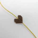 Bohemia Heart Rainbow Braided Bracelet Ladies Thread Jewelry Gift