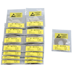 750 Pcs 0.7MM O-Ring Watch Back Gasket Rubber Seal Washers