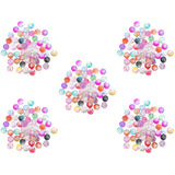750 Pcs Bulk Beads for Bracelet Making Charms DIY Bead Spacer Scattered Beads