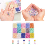 7500x 3mm Glass Beads DIY Jewelry Making Kit