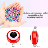 750Pcs 8mm Evil Eye Resin Beads Charm Eye Spacer Beads Kit