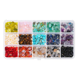 Chip Stone Beads DIY Jewelry Making Kit for Earring Ring