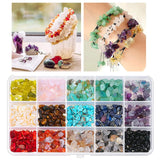 Chip Stone Beads DIY Jewelry Making Kit for Earring Ring