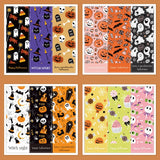 75pcs Halloween Sticker 3x9cm Sealed Label Party Supplies