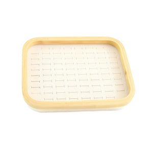 Ring Storage Display - Jewelry Organizer Beige