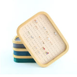 Ring Storage Display - Jewelry Organizer Beige